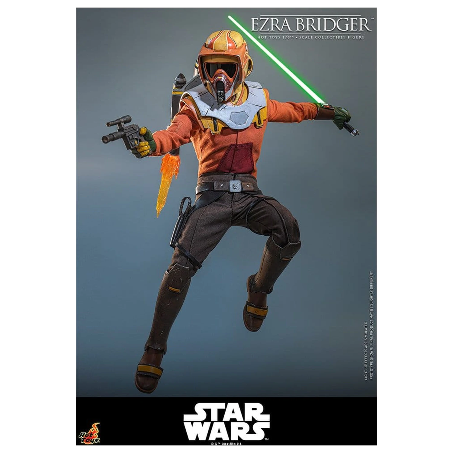 Star Wars: Rebels Television Masterpiece akciófigura 1/6 Ezra Bridger 31 cm termékfotó