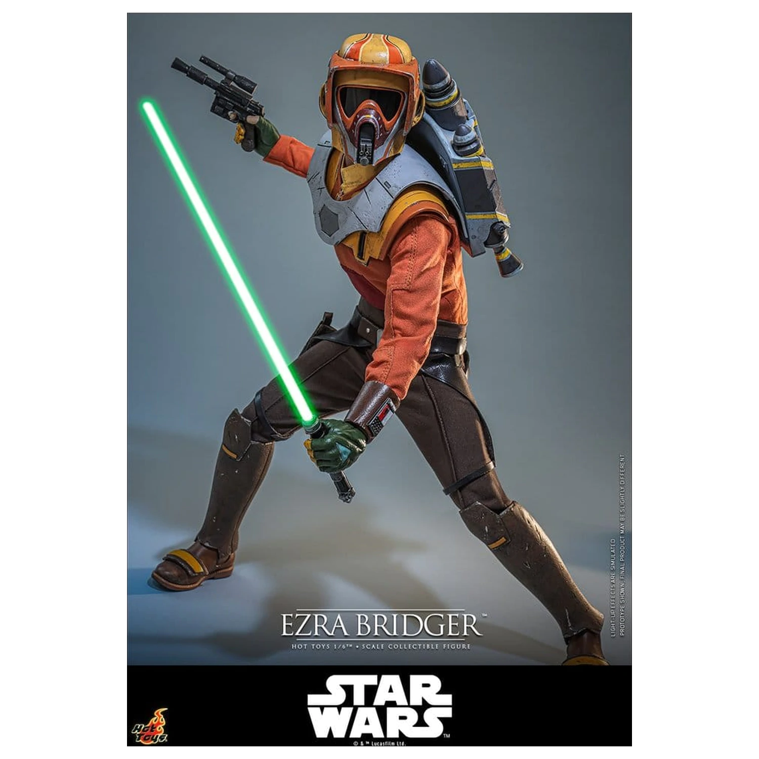 Star Wars: Rebels Television Masterpiece akciófigura 1/6 Ezra Bridger 31 cm termékfotó
