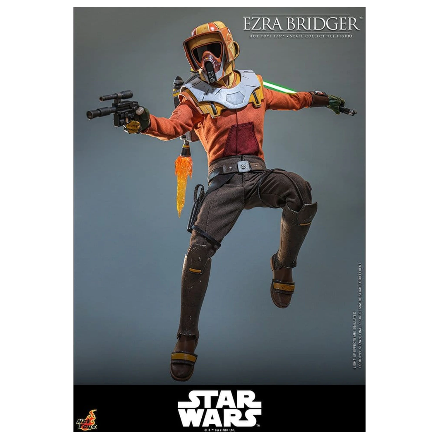 Star Wars: Rebels Television Masterpiece akciófigura 1/6 Ezra Bridger 31 cm termékfotó