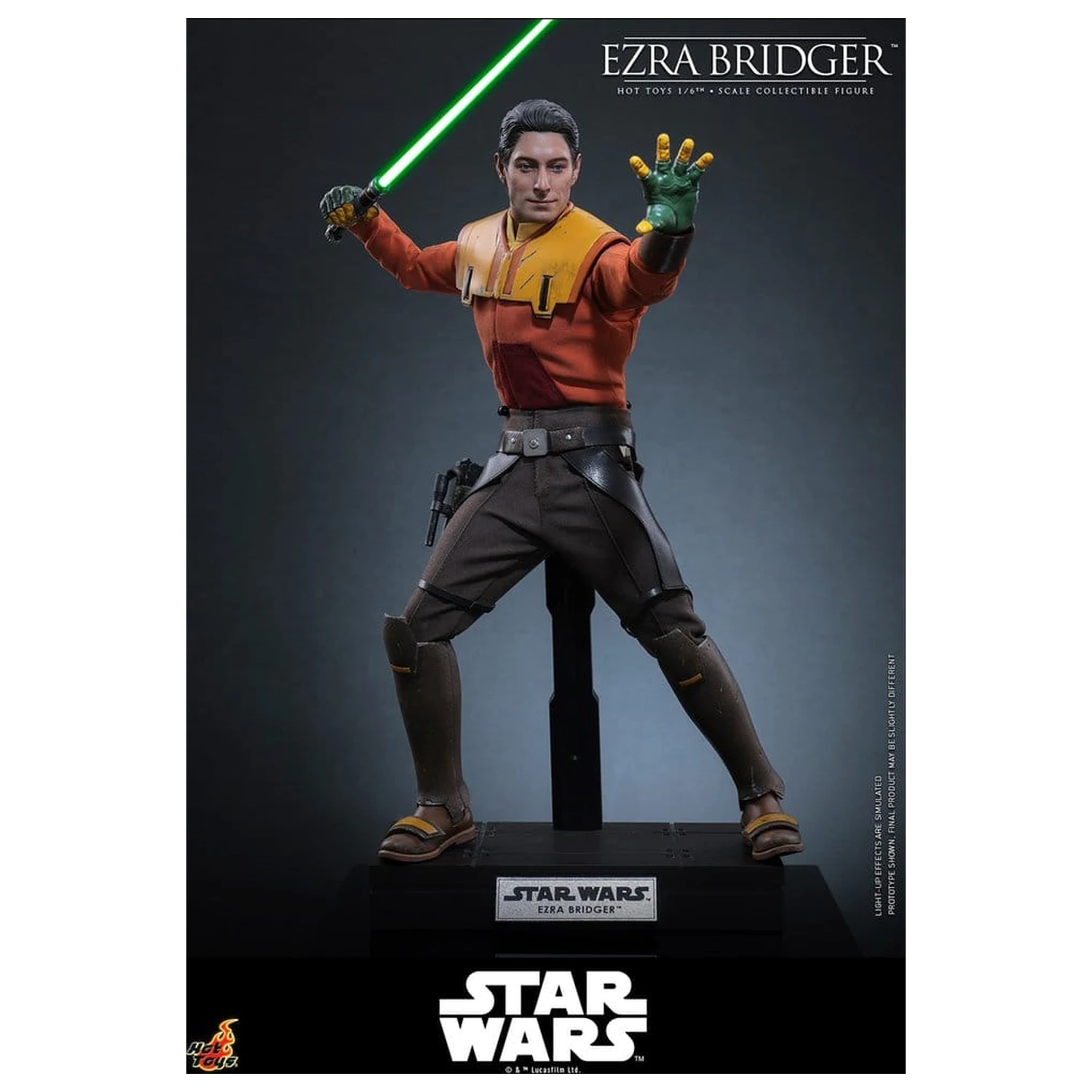 Star Wars: Rebels Television Masterpiece akciófigura 1/6 Ezra Bridger 31 cm termékfotó