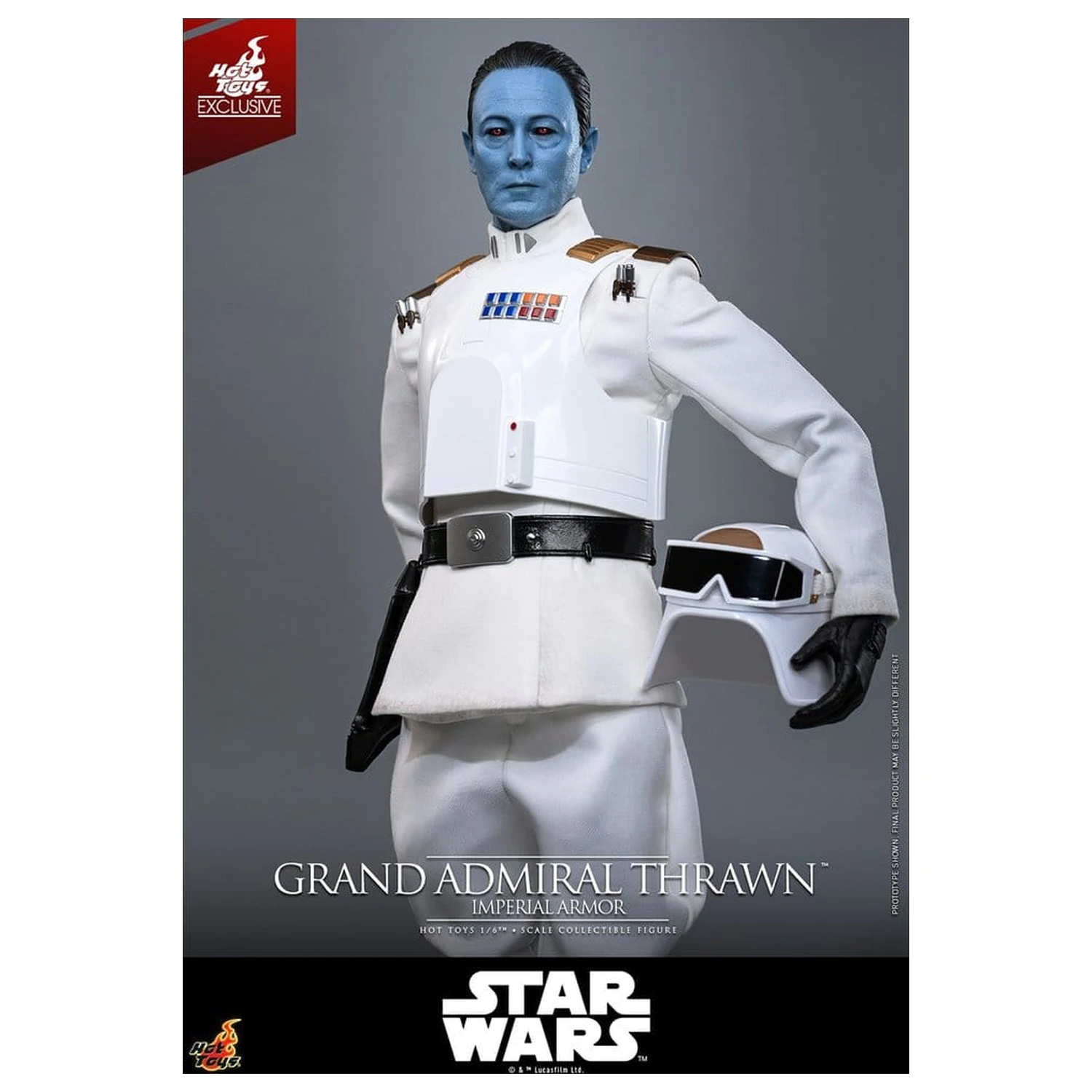 Star Wars: Rebels Television Masterpiece akciófigura 1/6 Grand Admiral Thrawn (Imperial Armor) 32 cm termékfotó