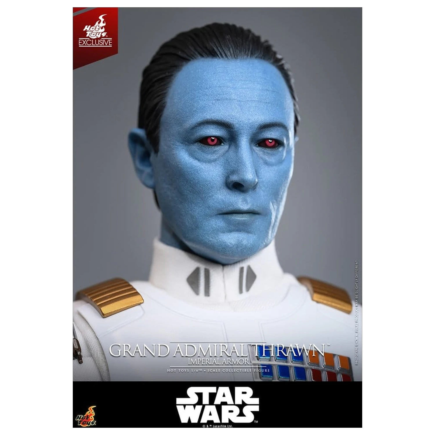 Star Wars: Rebels Television Masterpiece akciófigura 1/6 Grand Admiral Thrawn (Imperial Armor) 32 cm termékfotó