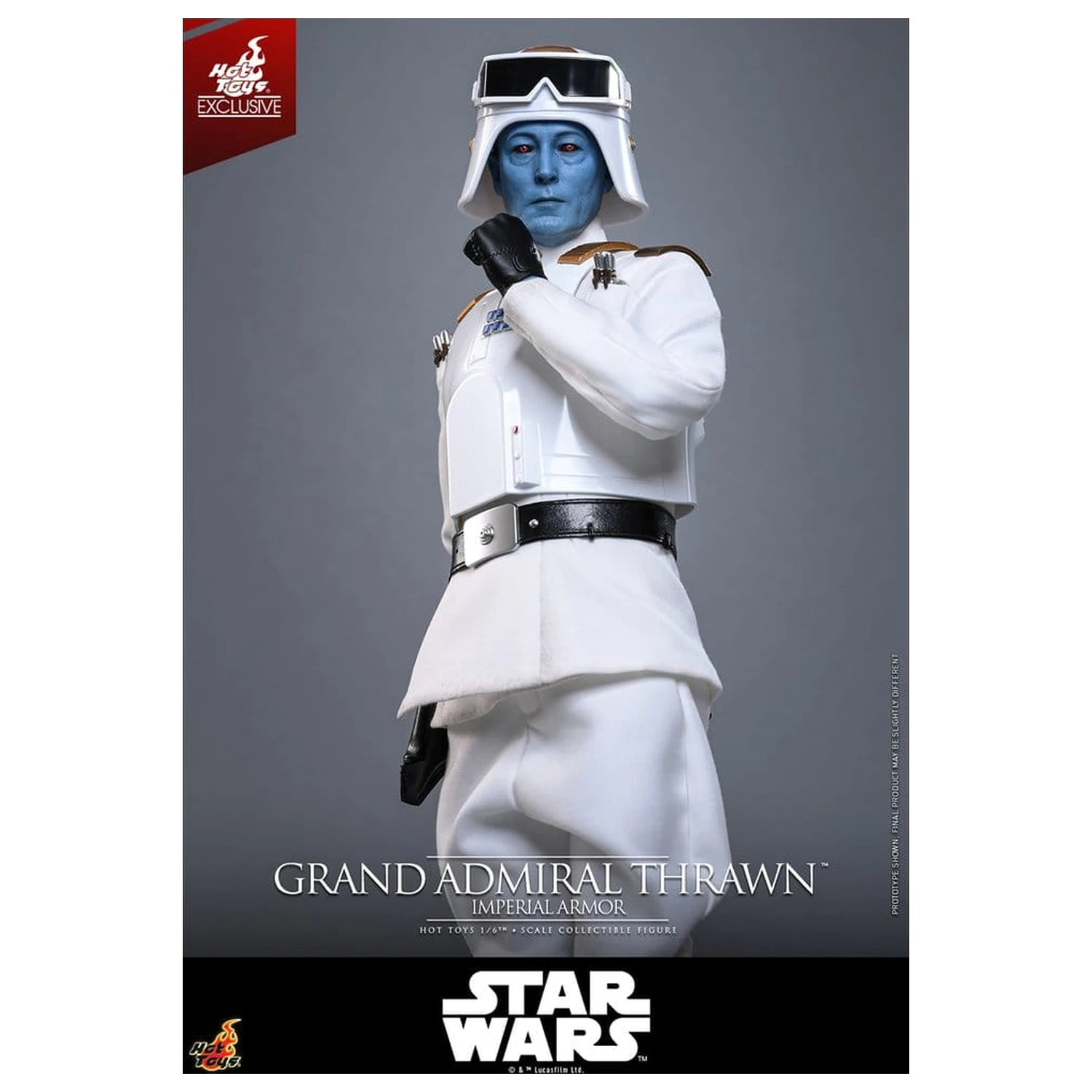 Star Wars: Rebels Television Masterpiece akciófigura 1/6 Grand Admiral Thrawn (Imperial Armor) 32 cm termékfotó