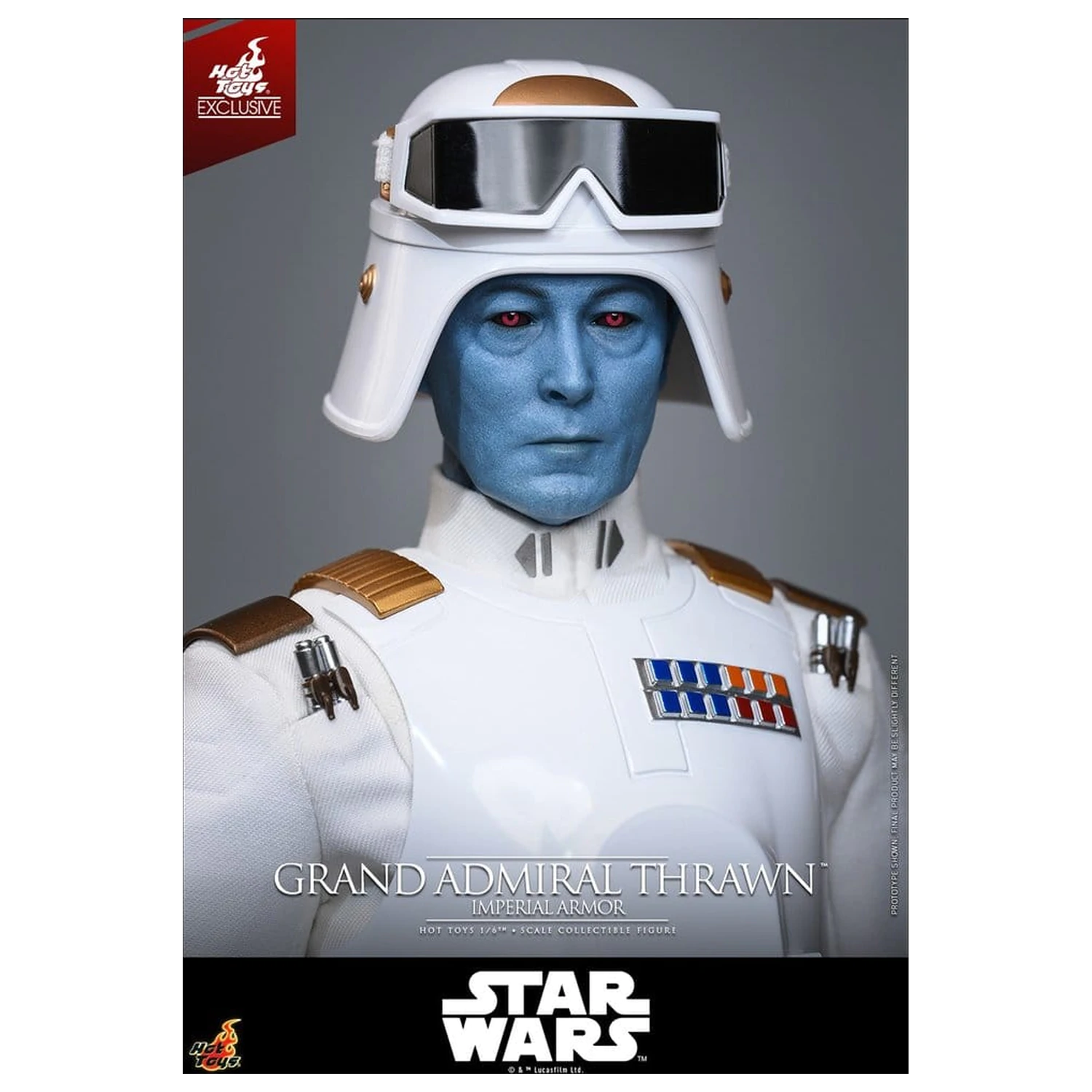 Star Wars: Rebels Television Masterpiece akciófigura 1/6 Grand Admiral Thrawn (Imperial Armor) 32 cm termékfotó