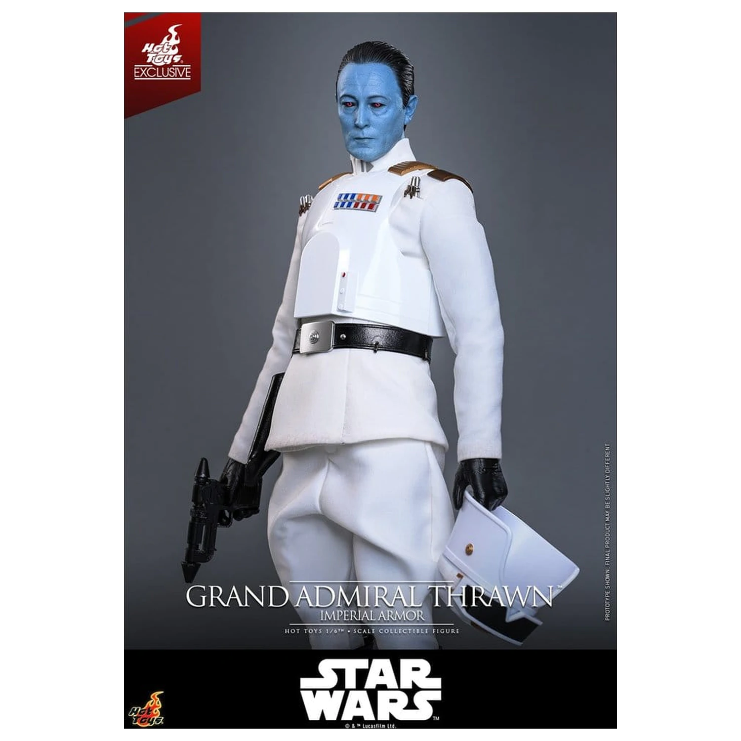 Star Wars: Rebels Television Masterpiece akciófigura 1/6 Grand Admiral Thrawn (Imperial Armor) 32 cm termékfotó