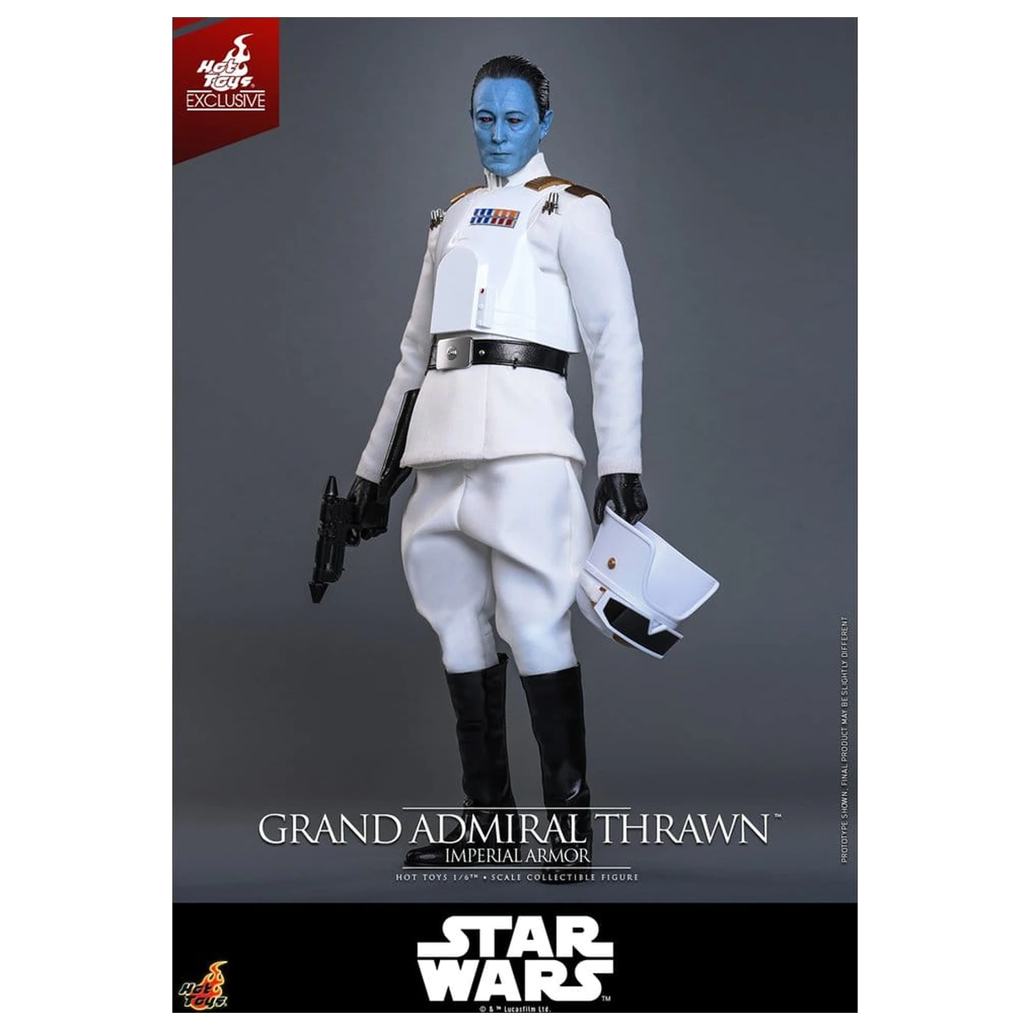 Star Wars: Rebels Television Masterpiece akciófigura 1/6 Grand Admiral Thrawn (Imperial Armor) 32 cm termékfotó