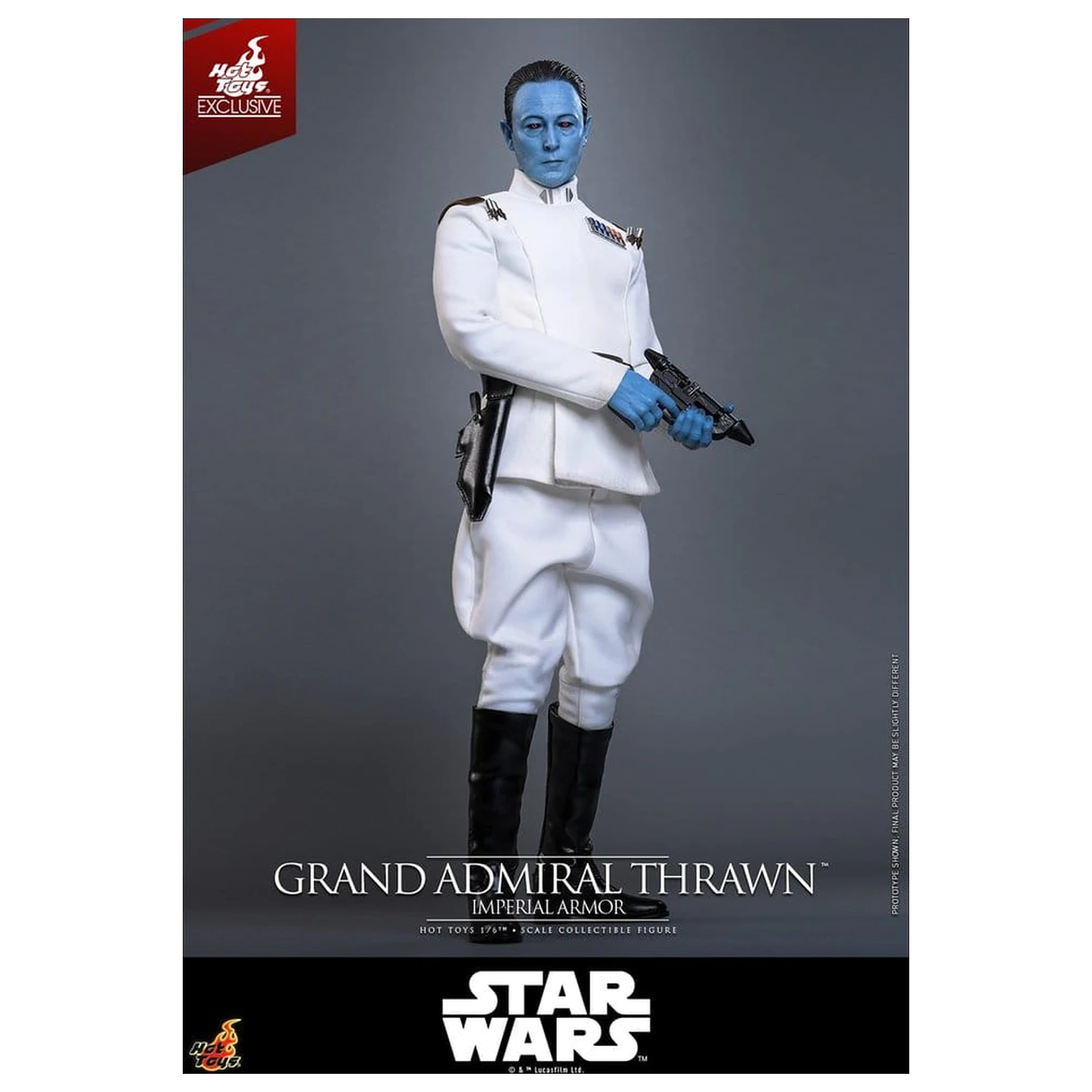 Star Wars: Rebels Television Masterpiece akciófigura 1/6 Grand Admiral Thrawn (Imperial Armor) 32 cm termékfotó