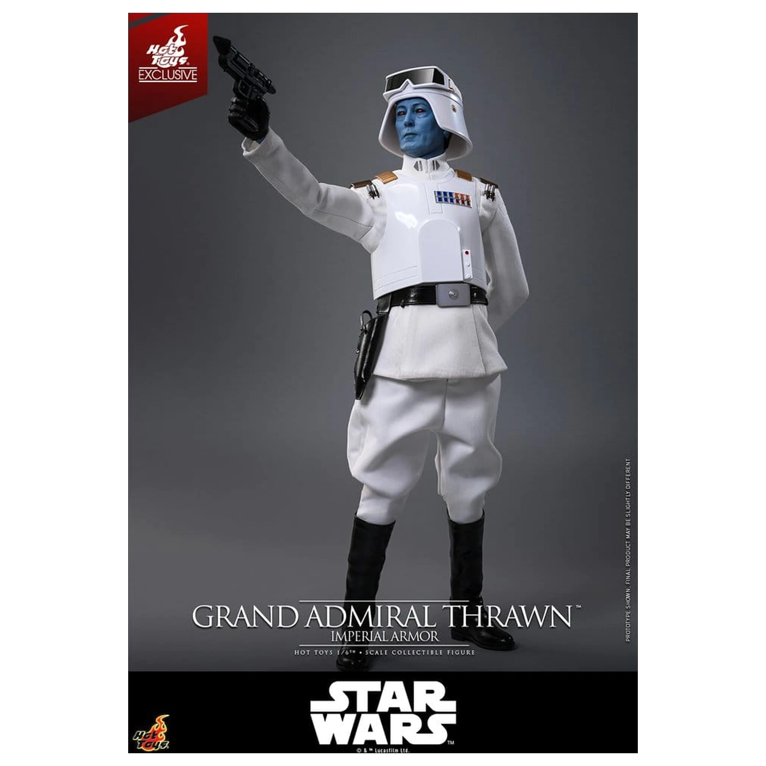 Star Wars: Rebels Television Masterpiece akciófigura 1/6 Grand Admiral Thrawn (Imperial Armor) 32 cm termékfotó