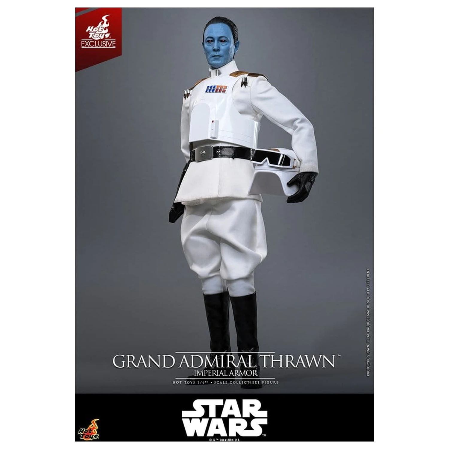 Star Wars: Rebels Television Masterpiece akciófigura 1/6 Grand Admiral Thrawn (Imperial Armor) 32 cm termékfotó