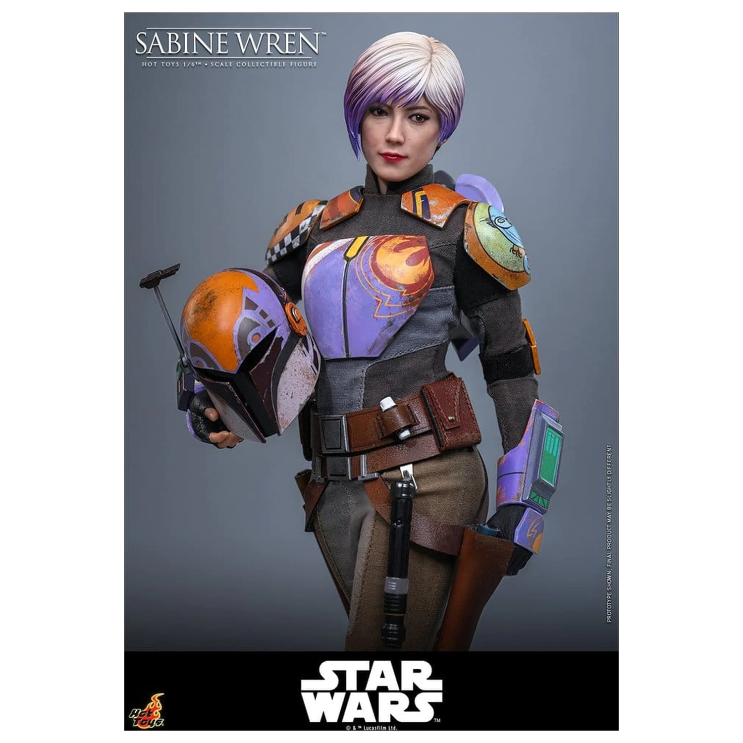 Star Wars: Rebels Television Masterpiece akciófigura 1/6 Sabine Wren 29 cm termékfotó