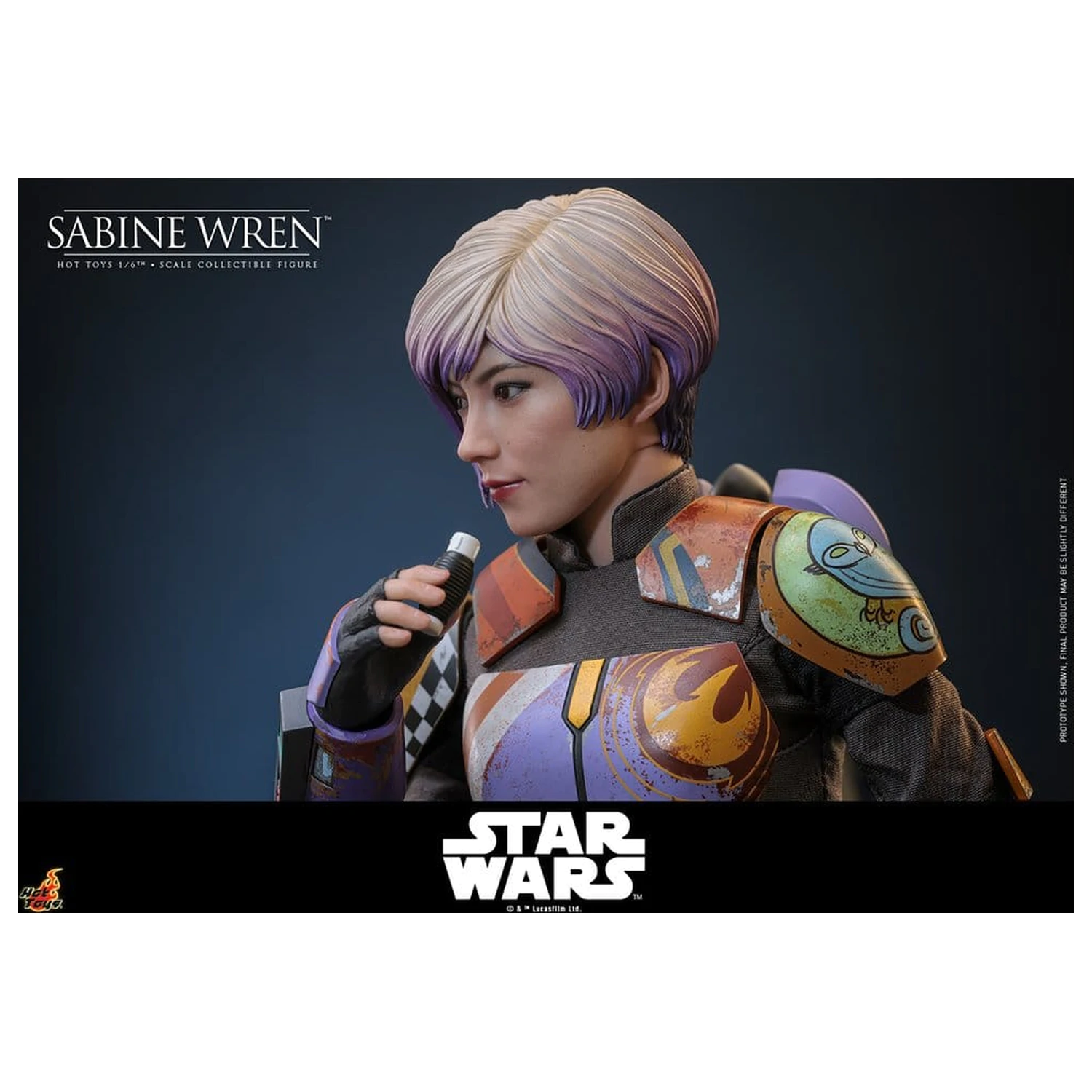 Star Wars: Rebels Television Masterpiece akciófigura 1/6 Sabine Wren 29 cm termékfotó