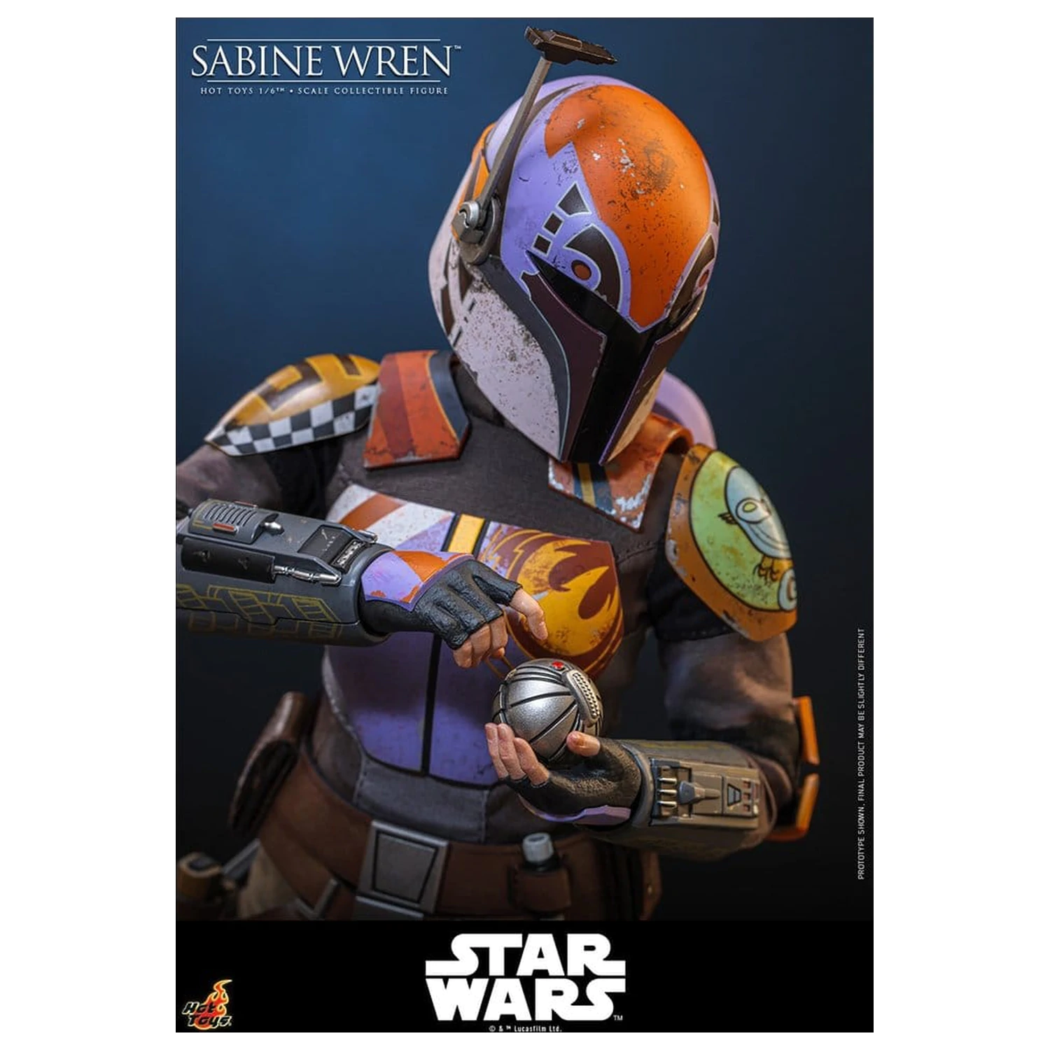 Star Wars: Rebels Television Masterpiece akciófigura 1/6 Sabine Wren 29 cm termékfotó