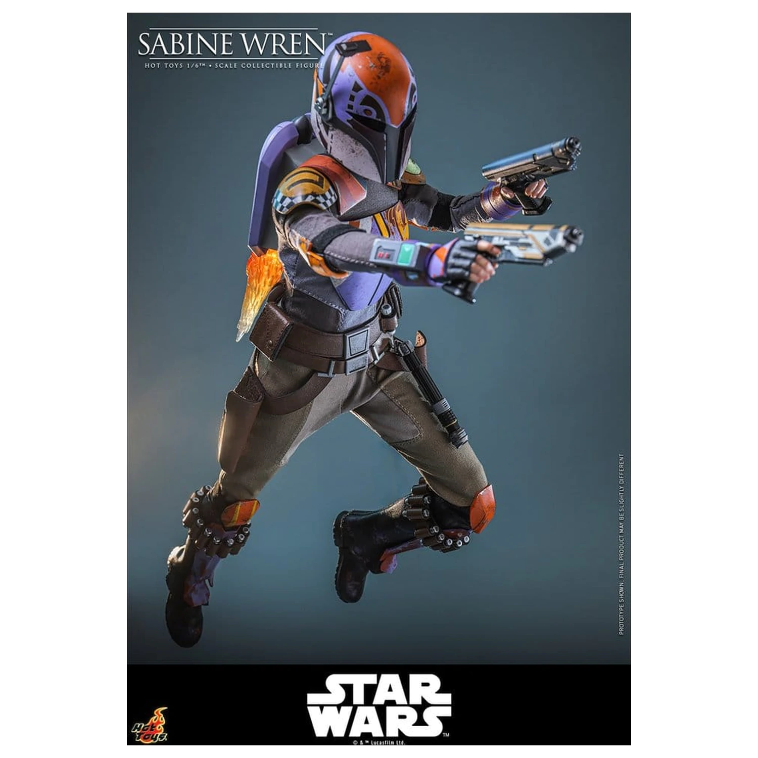 Star Wars: Rebels Television Masterpiece akciófigura 1/6 Sabine Wren 29 cm termékfotó