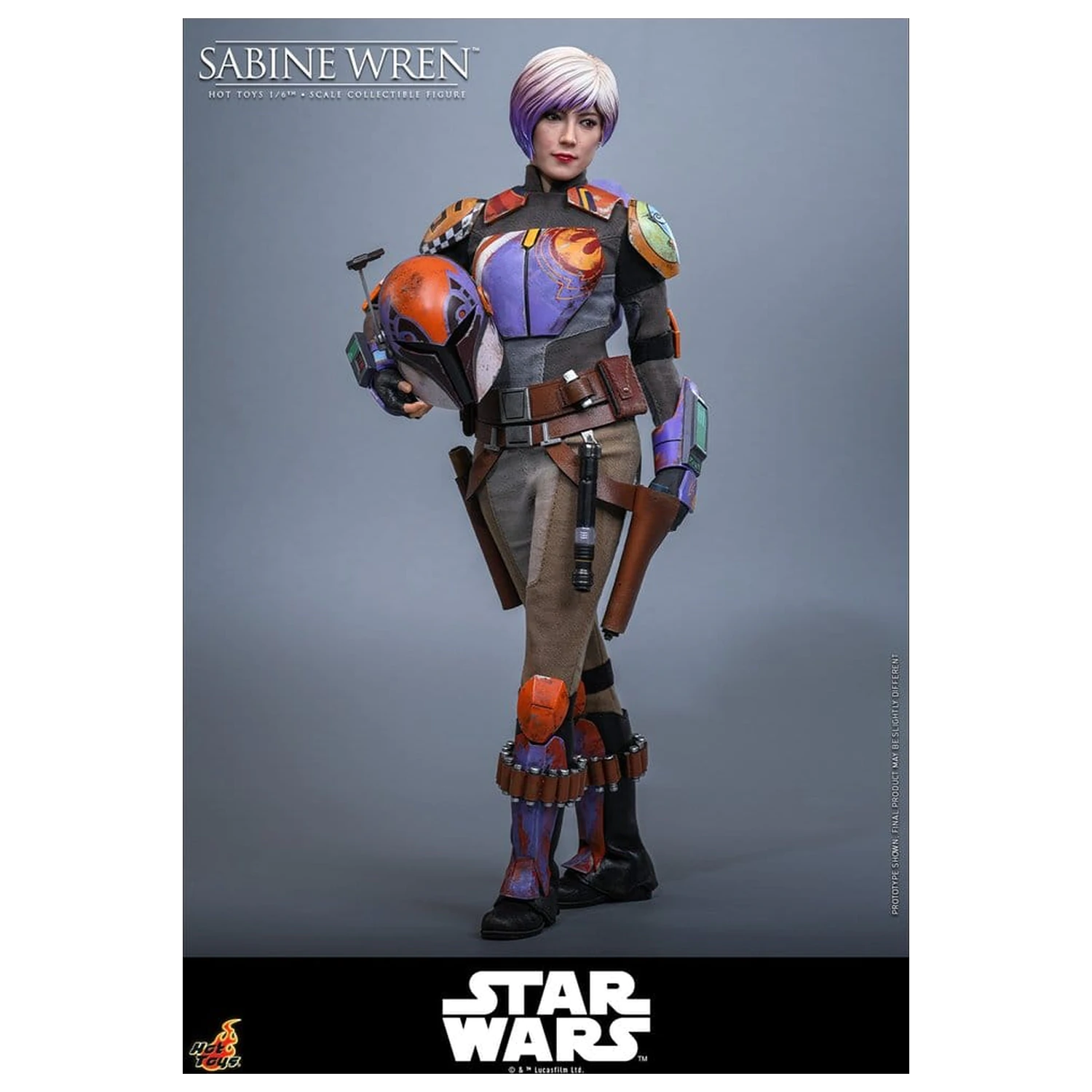 Star Wars: Rebels Television Masterpiece akciófigura 1/6 Sabine Wren 29 cm termékfotó