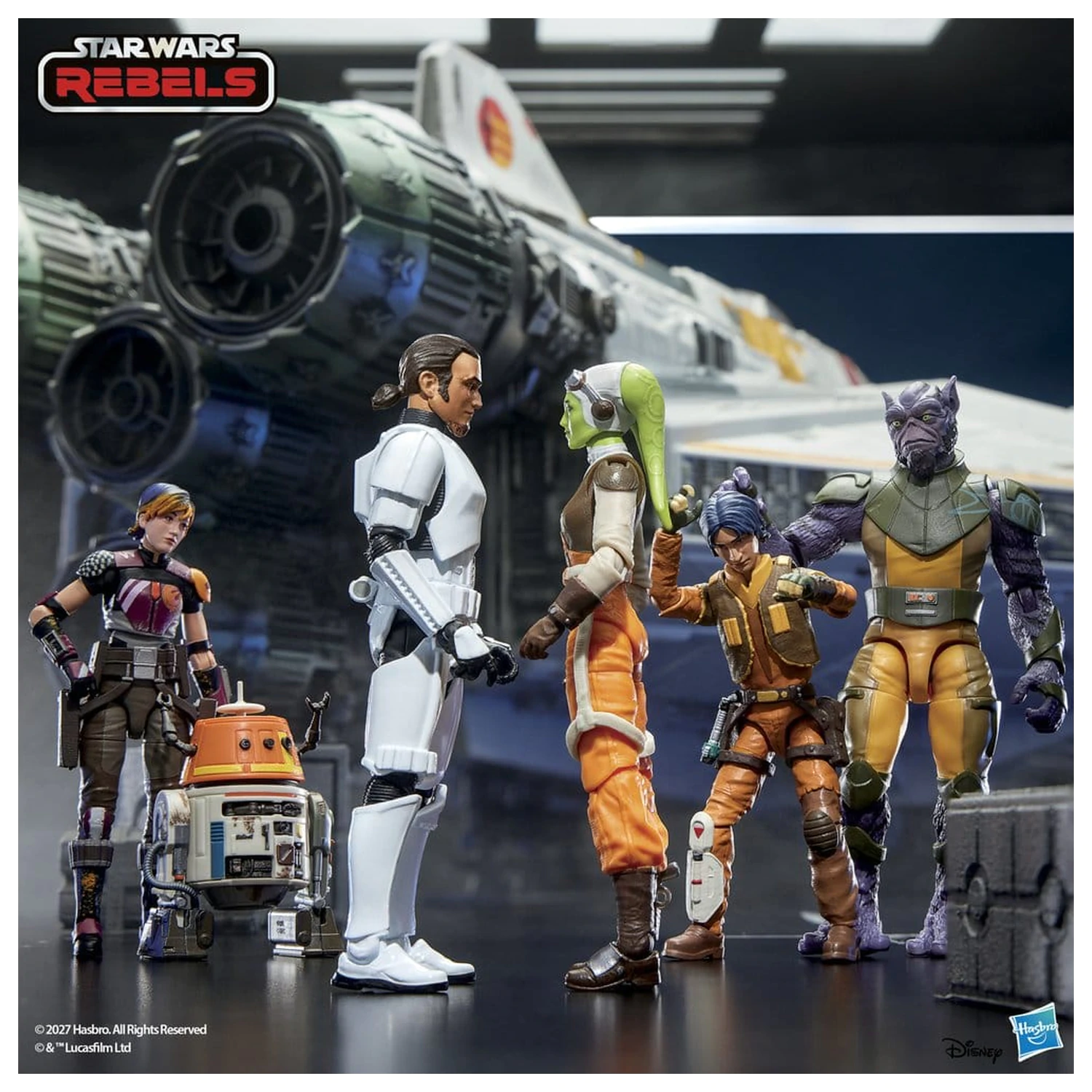 Star Wars Rebels Vintage Collection Multipack Lothal Rebels akciófigura csomag 10 cm termékfotó