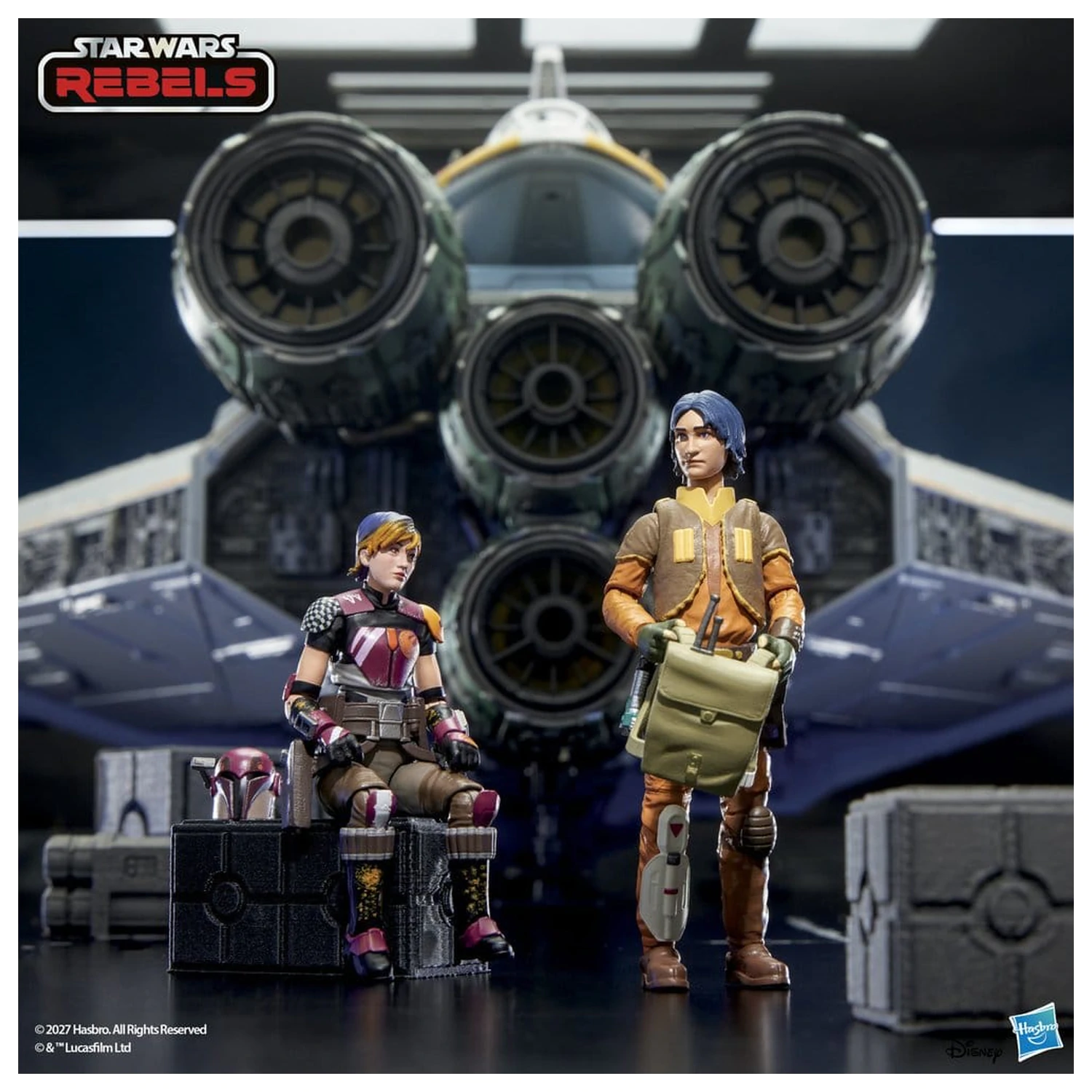 Star Wars Rebels Vintage Collection Multipack Lothal Rebels akciófigura csomag 10 cm termékfotó