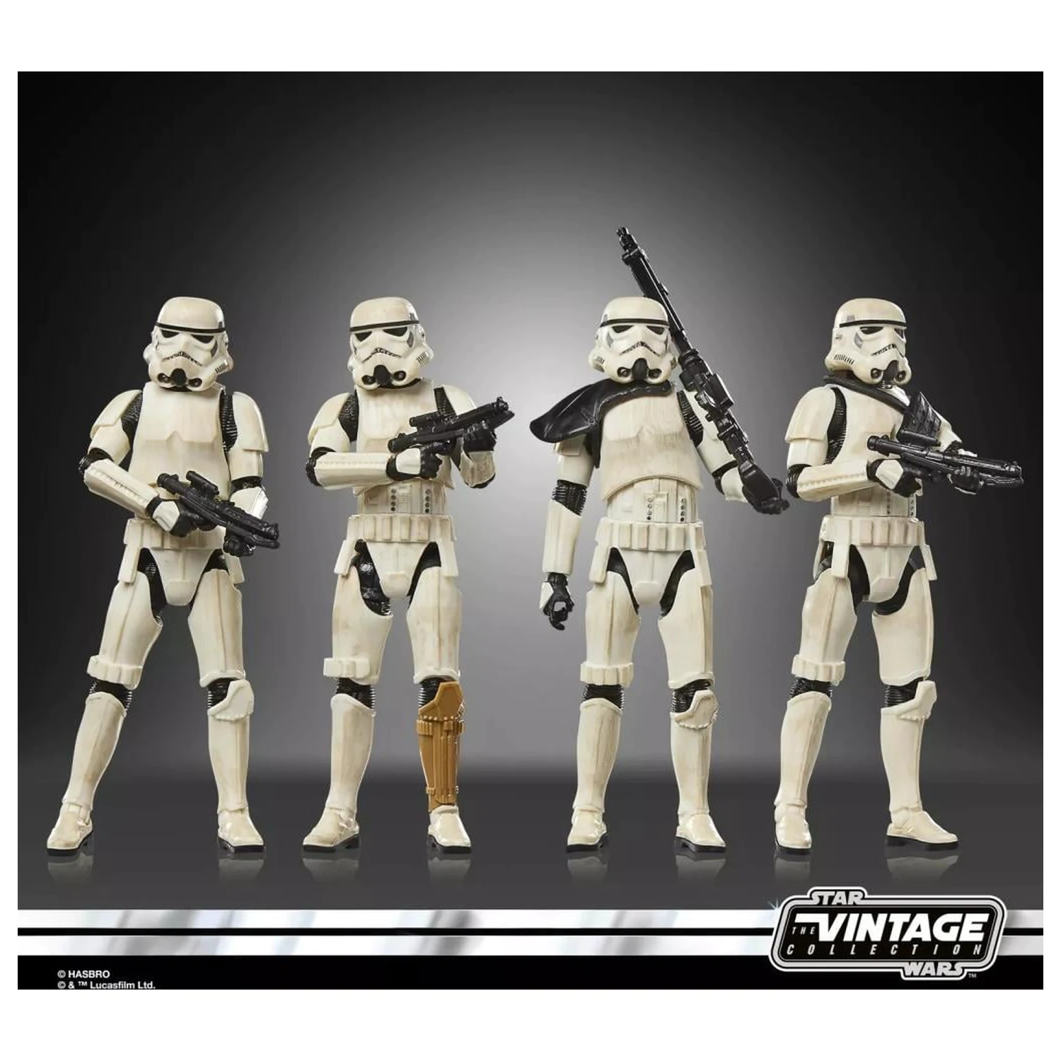 Star Wars Remnant Stormtrooper 4 db-os figura csomag Vintage Coll. 10cm termékfotó