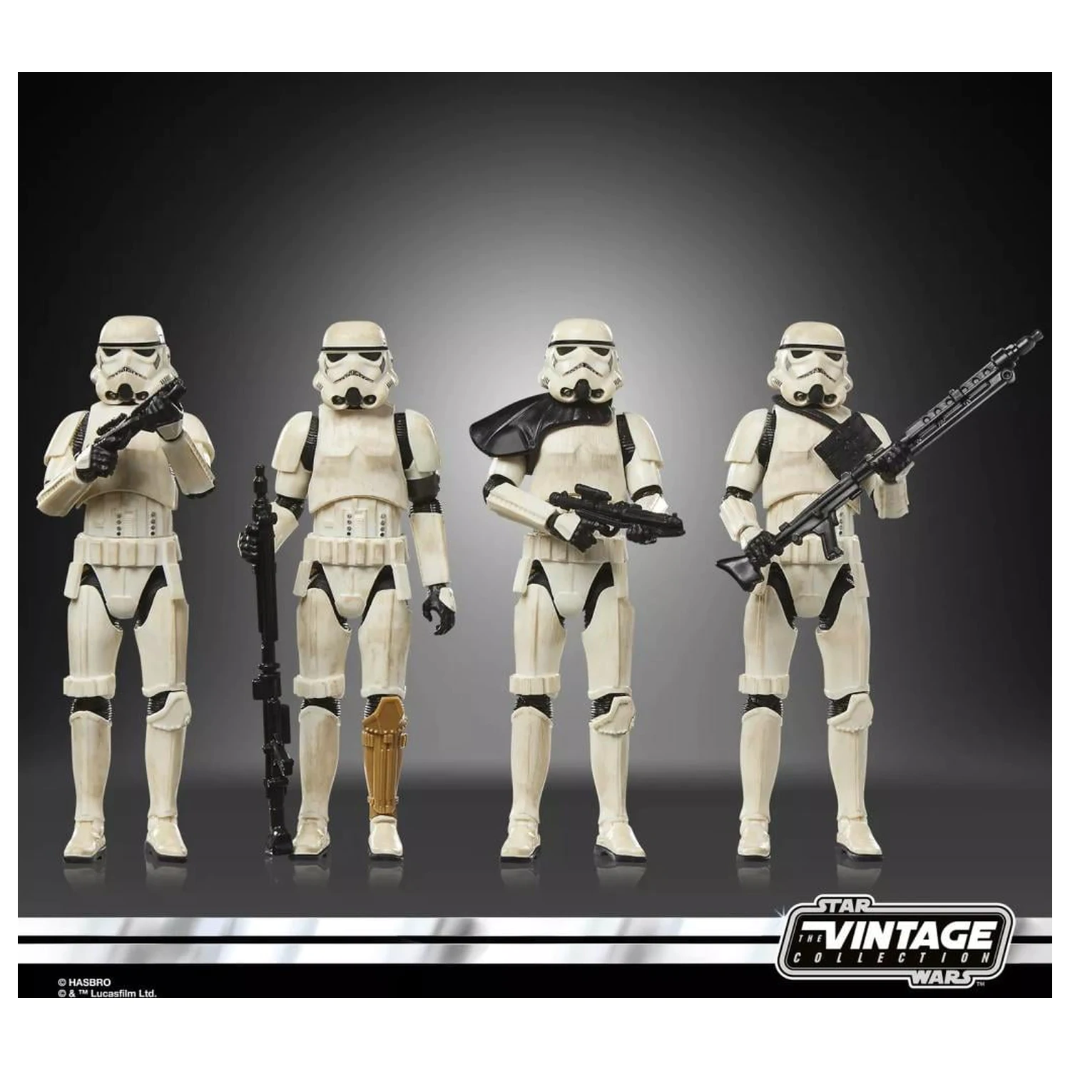 Star Wars Remnant Stormtrooper 4 db-os figura csomag Vintage Coll. 10cm termékfotó