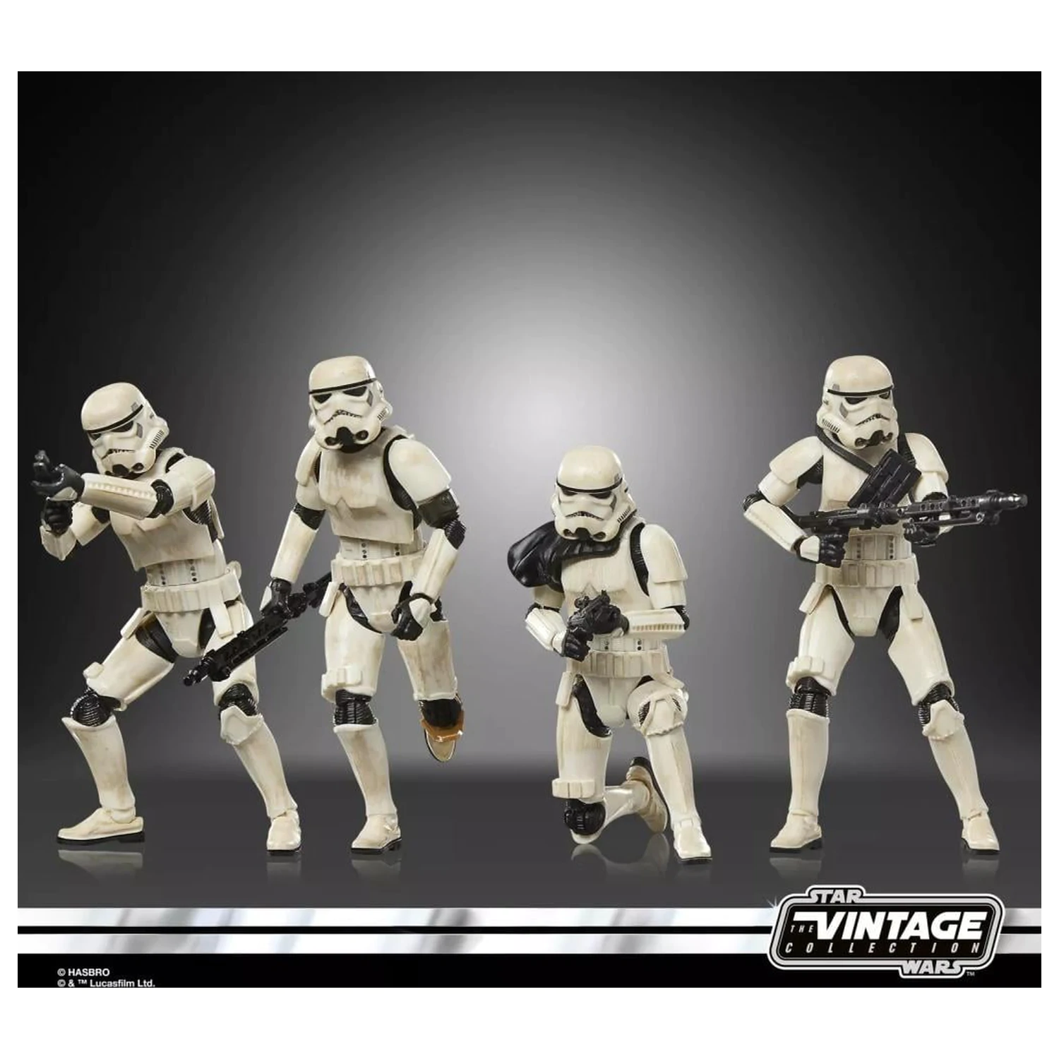 Star Wars Remnant Stormtrooper 4 db-os figura csomag Vintage Coll. 10cm termékfotó