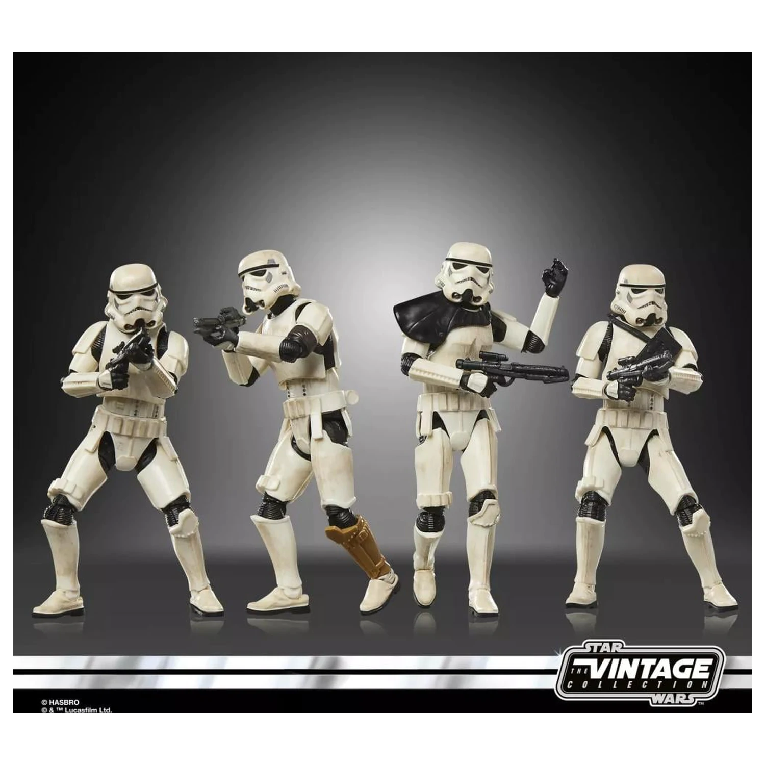 Star Wars Remnant Stormtrooper 4 db-os figura csomag Vintage Coll. 10cm termékfotó