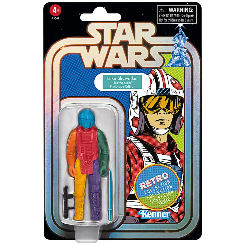 Star Wars Retro Colecction Luke Skywalker figura 9,5cm termékfotó