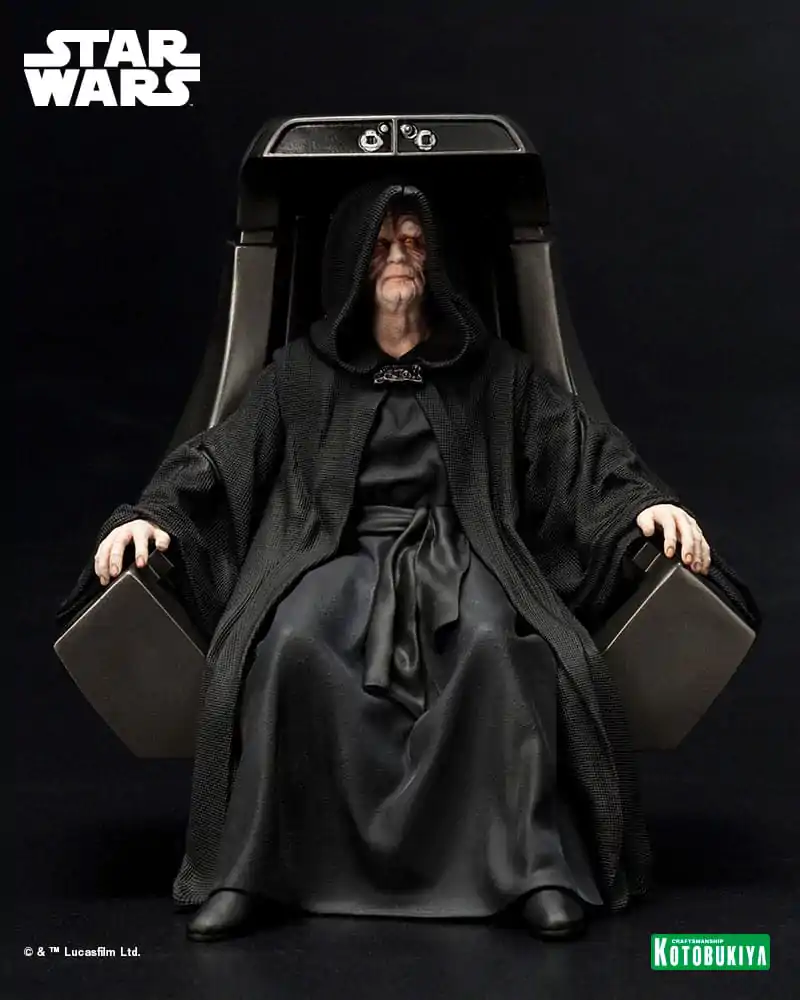 Star Wars: Return of the Jedi ARTFX+ 1/10 Emperor Palpatine PVC szobor figura 16 cm termékfotó