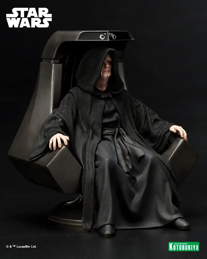 Star Wars: Return of the Jedi ARTFX+ 1/10 Emperor Palpatine PVC szobor figura 16 cm termékfotó