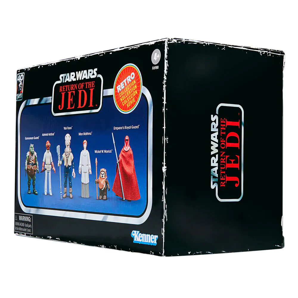 Star Wars Return of the Jedi Retro Collection 6 db-os figura csomag 9,5cm termékfotó