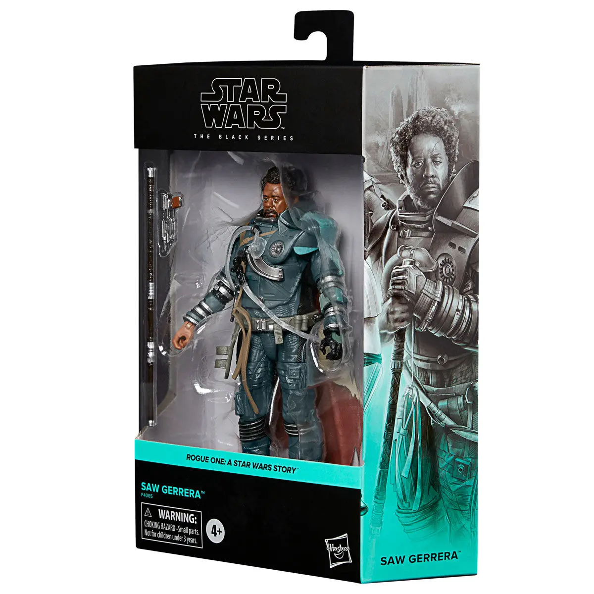 Star Wars: Rogue One Black Series Deluxe 2023 Saw Gerrera akciófigura 15 cm termékfotó