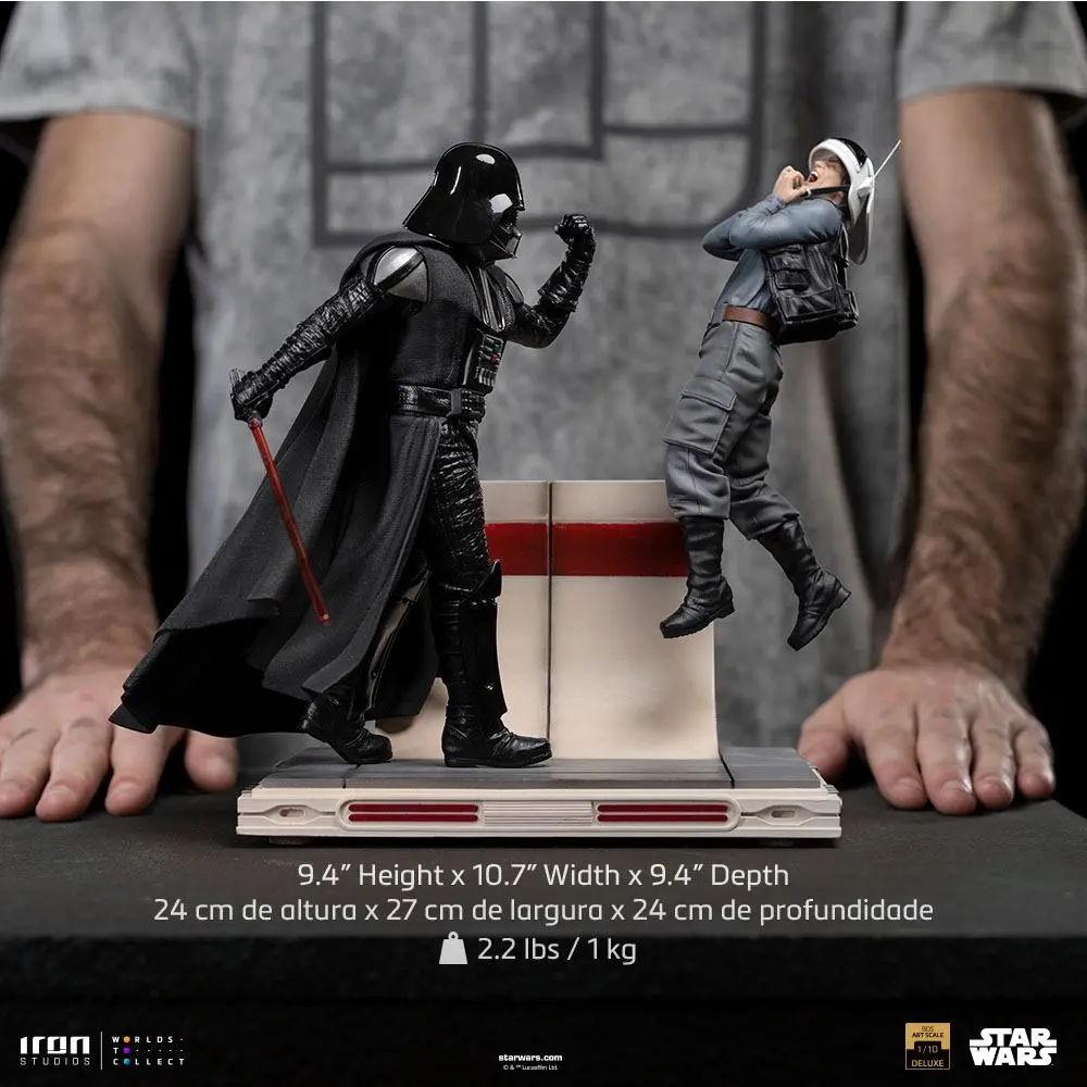 Star Wars Rogue egy Deluxe BDS Art Scale 1/10 Darth Vader szobor figura 24 cm termékfotó
