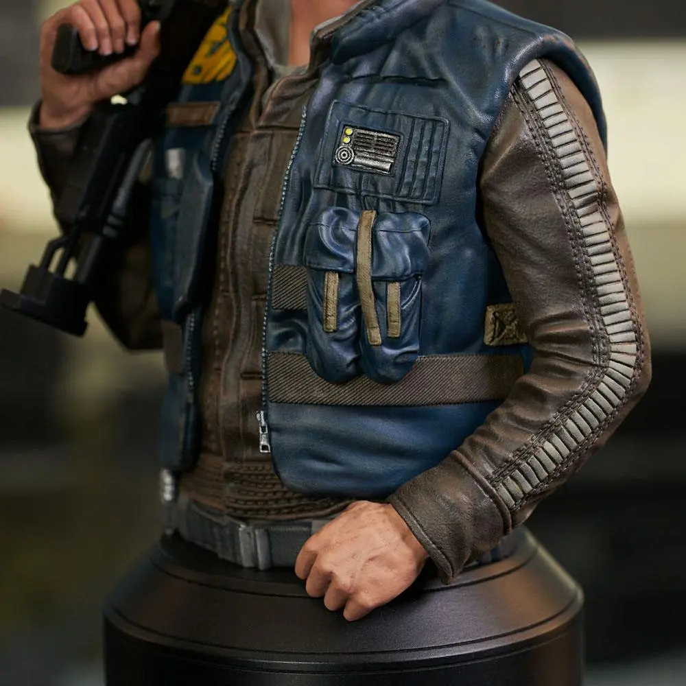 Star Wars Rogue One mellszobor figura 1/6 Cassian Andor 15 cm termékfotó