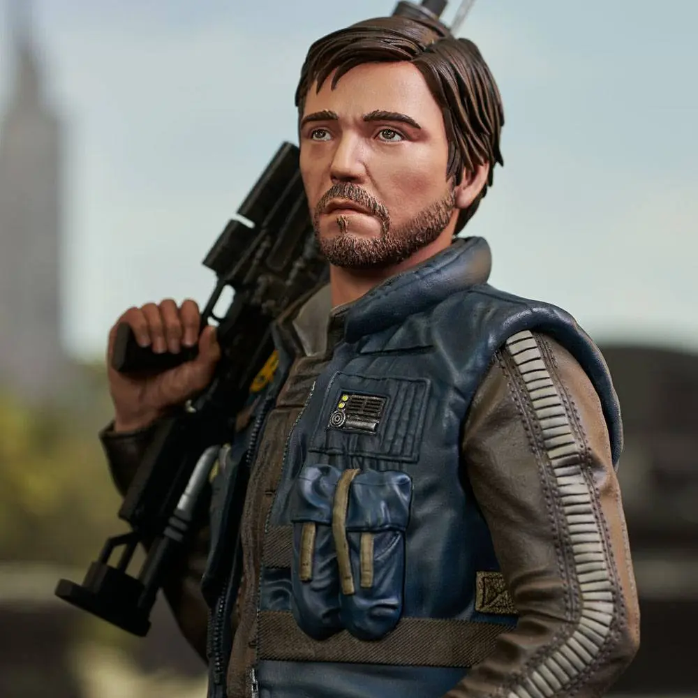 Star Wars Rogue One mellszobor figura 1/6 Cassian Andor 15 cm termékfotó