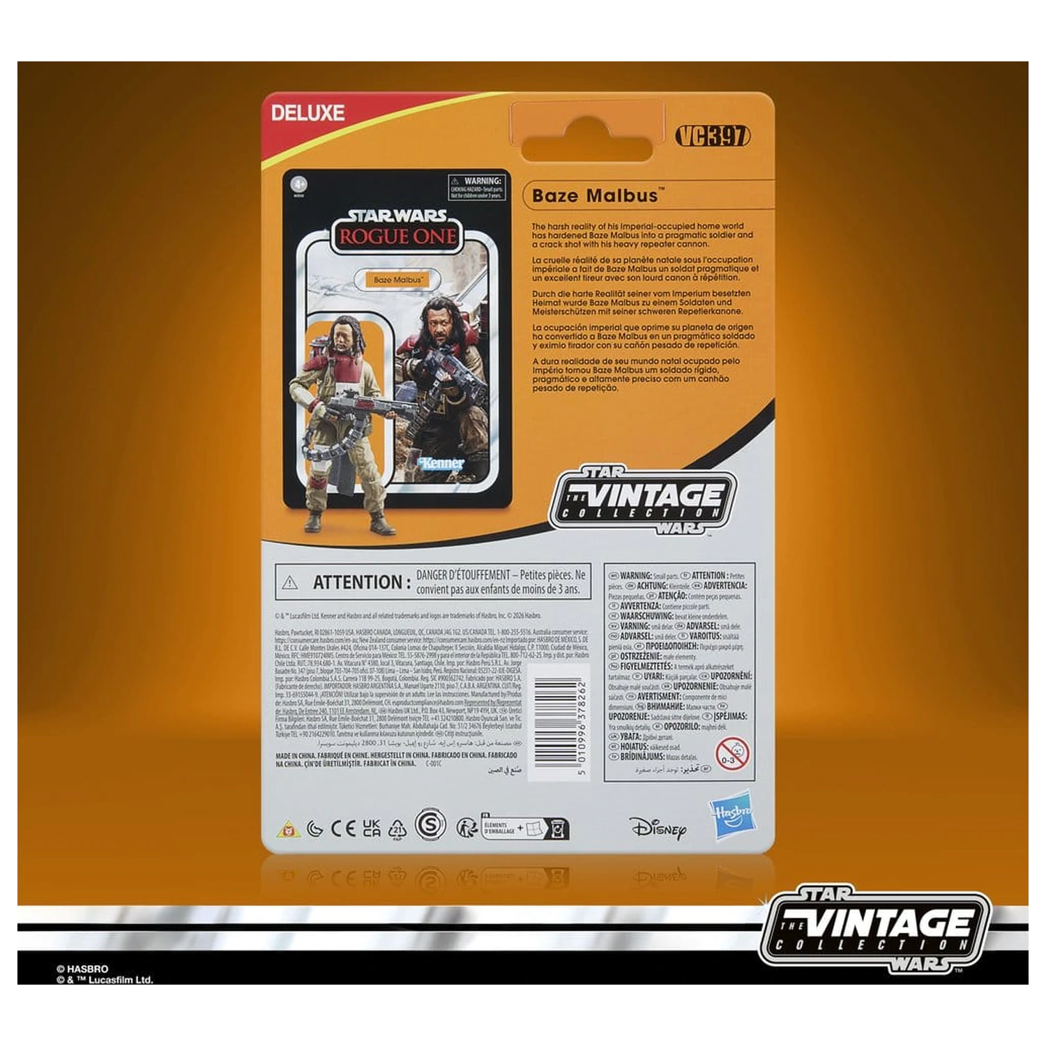 Star Wars: Rogue One Vintage Collection Baze Malbus akciófigura 10 cm termékfotó