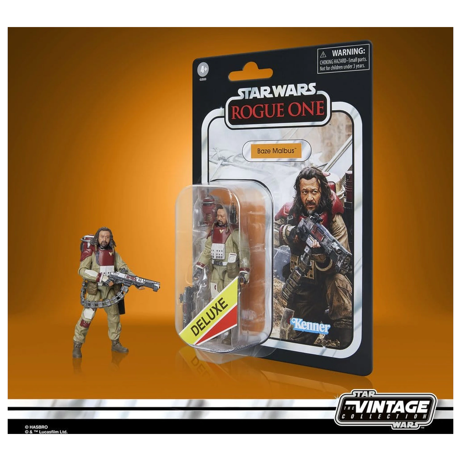 Star Wars: Rogue One Vintage Collection Baze Malbus akciófigura 10 cm termékfotó