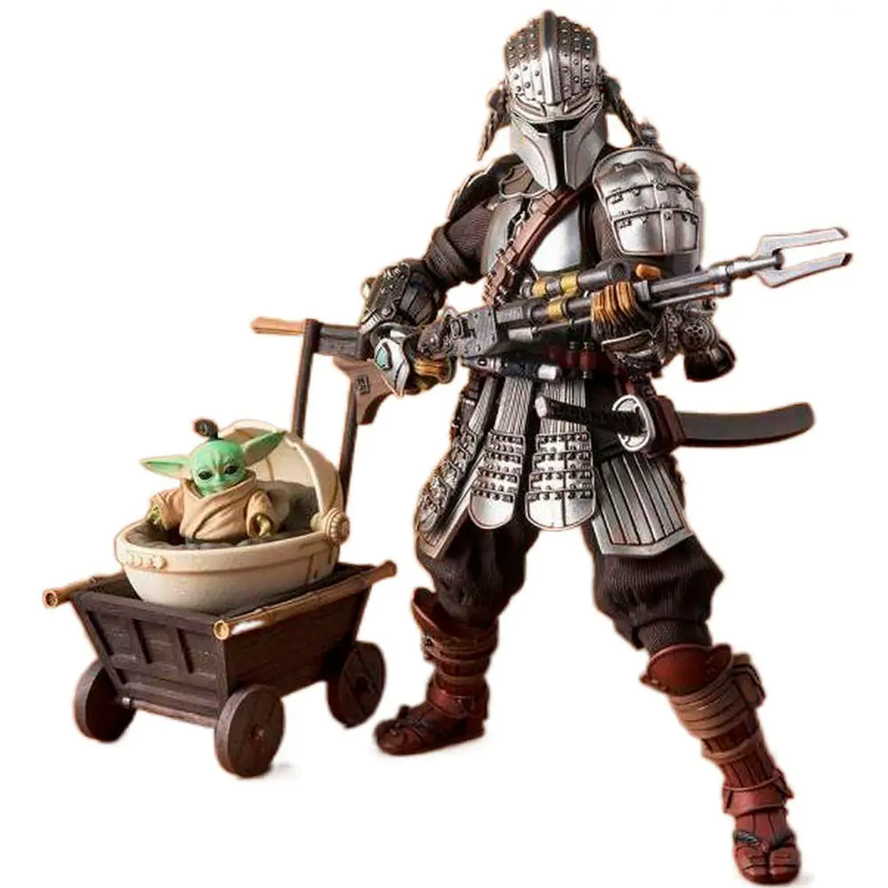 Star Wars Ronin Mandalorian Beskar Armor & Grogu figure 18cm termékfotó