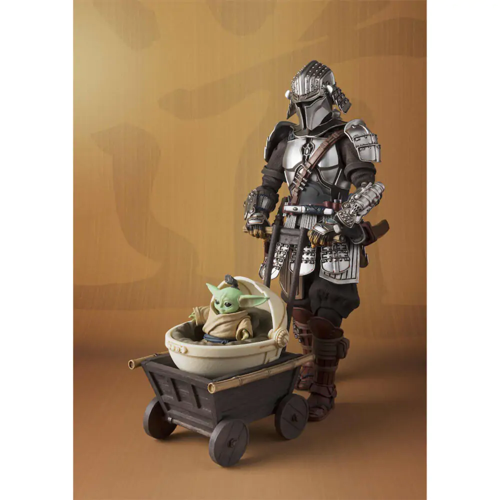 Star Wars Ronin Mandalorian Beskar Armor & Grogu figure 18cm termékfotó