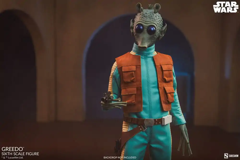 Star Wars Scum & Villainy Action Figure 1/6 Greedo 30 cm termékfotó