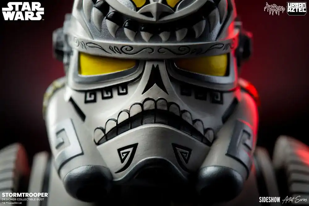 Star Wars Sideshow Artist Series Designer Stormtrooper by Jesse Hernandez mellszobor figura 18 cm termékfotó