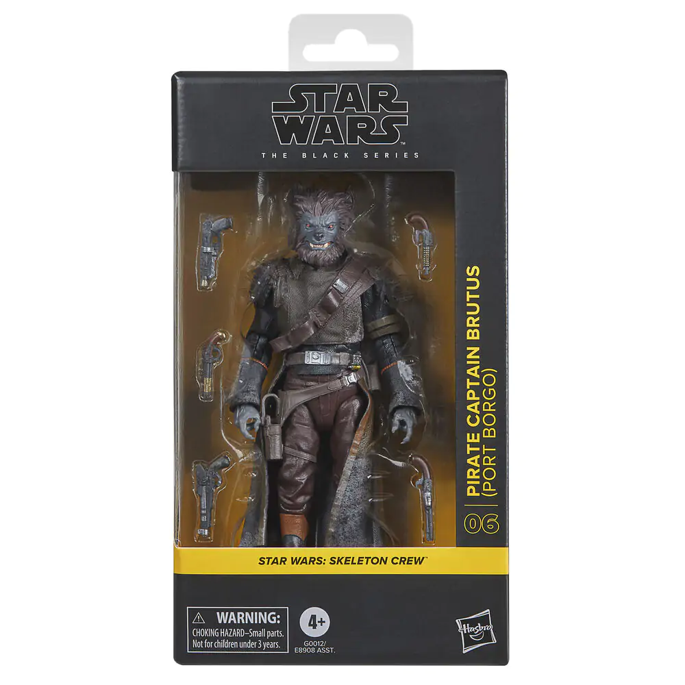 Star Wars Skeleton Crew Pirate Captain Brutus Port Borgo figura 15cm termékfotó