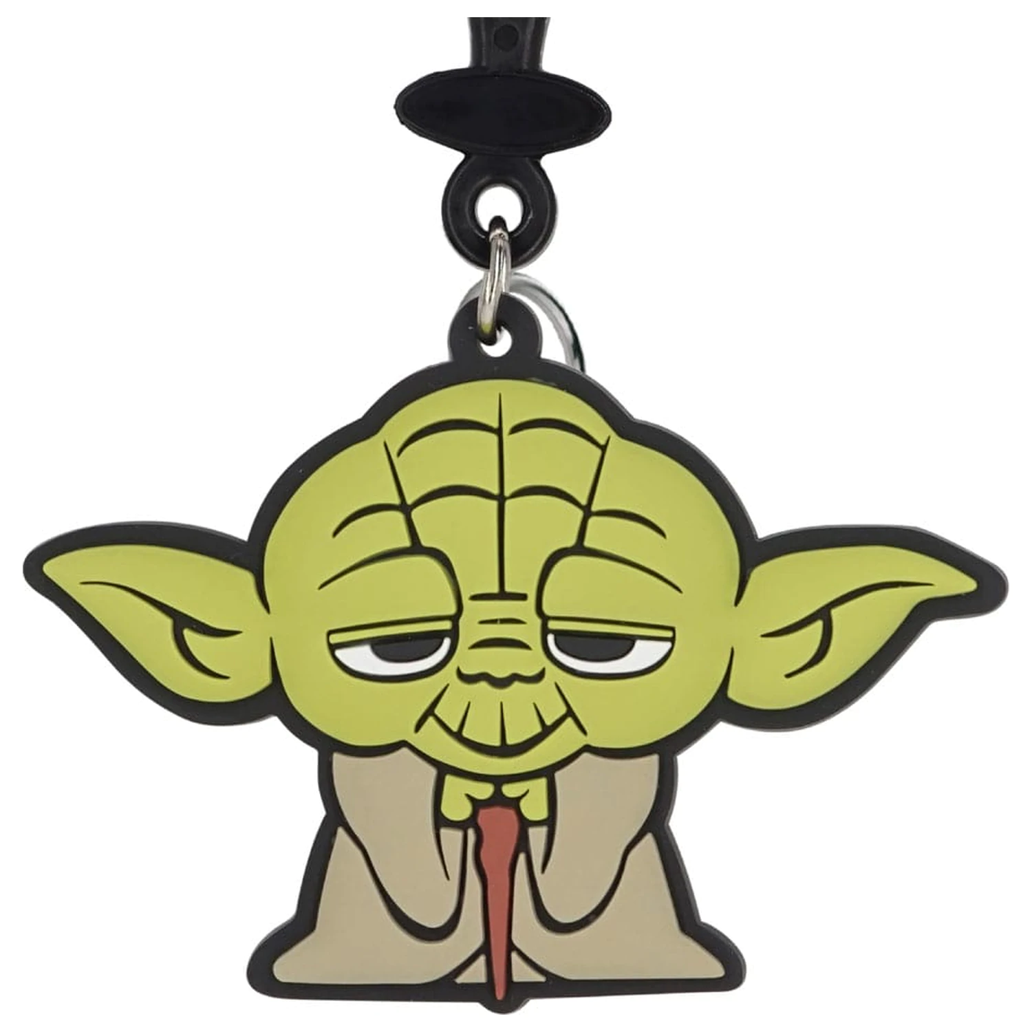 Star Wars Soft Touch Yoda PVC cipzárdísz/táskadísz termékfotó