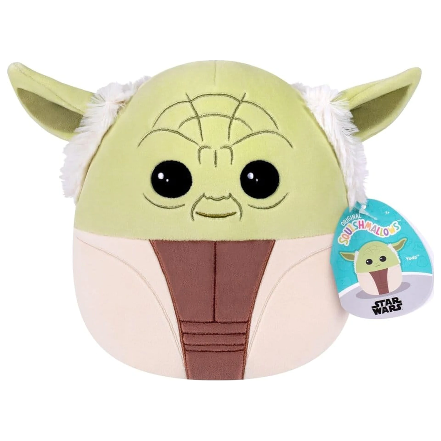 Star Wars Squishmallow Yoda plüss figura 20 cm termékfotó