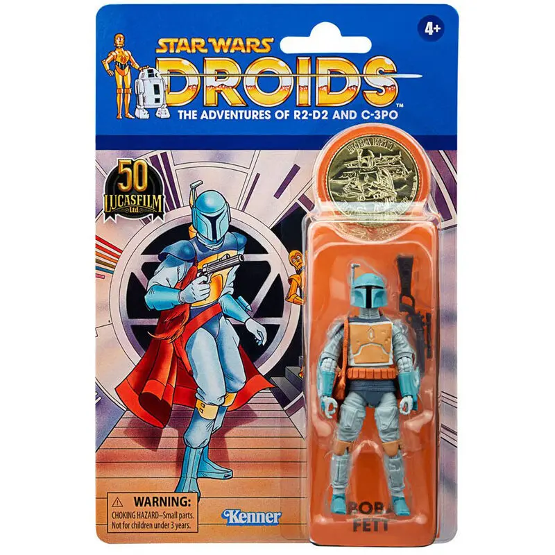 Star Wars Star Wars Droids Boba Fet Vintage figura 10cm termékfotó