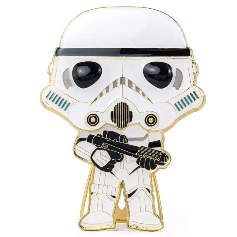 Star Wars StormTrooper Big Enamel POP kitűző 10cm termékfotó