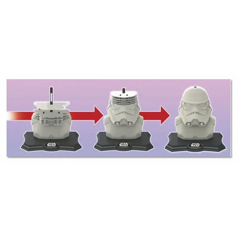 Star Wars Stormtrooper Color Edition 3D puzzle termékfotó