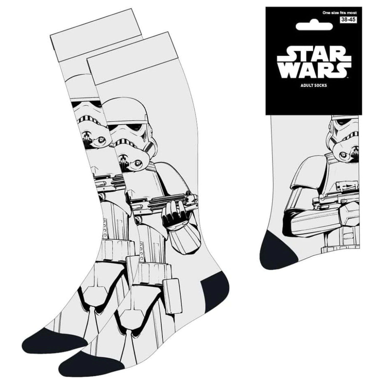 Star Wars Stormtrooper zokni 38-45  termékfotó