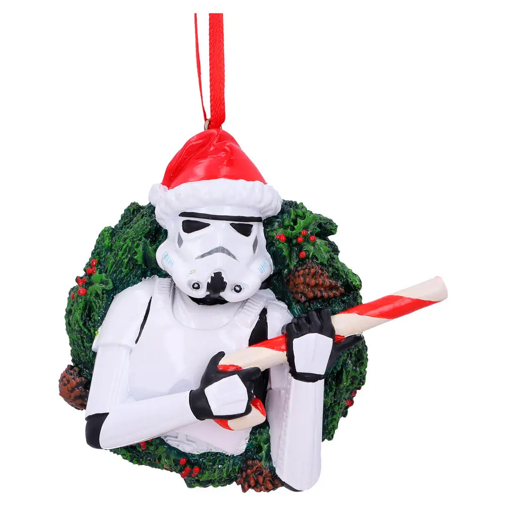 Original Stormtrooper Hanging Tree Ornament Wreath 10 cm termékfotó