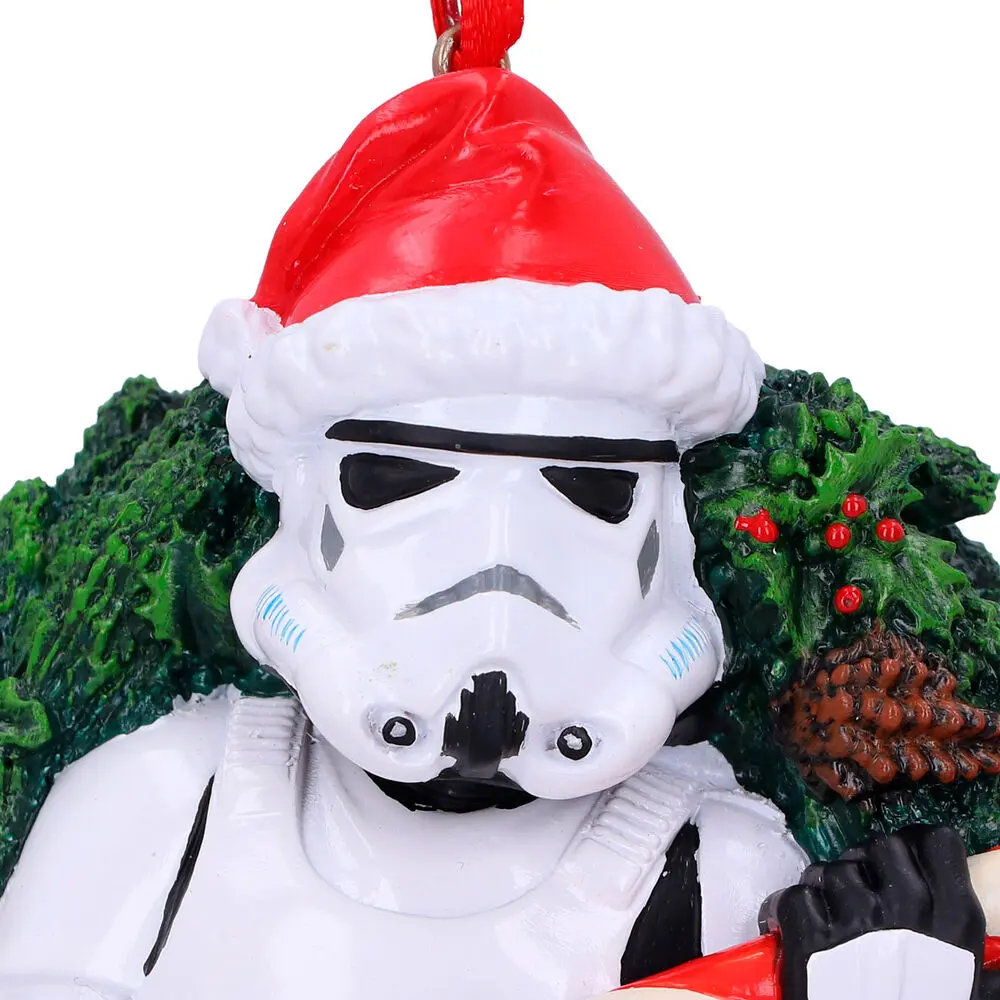 Original Stormtrooper Hanging Tree Ornament Wreath 10 cm termékfotó