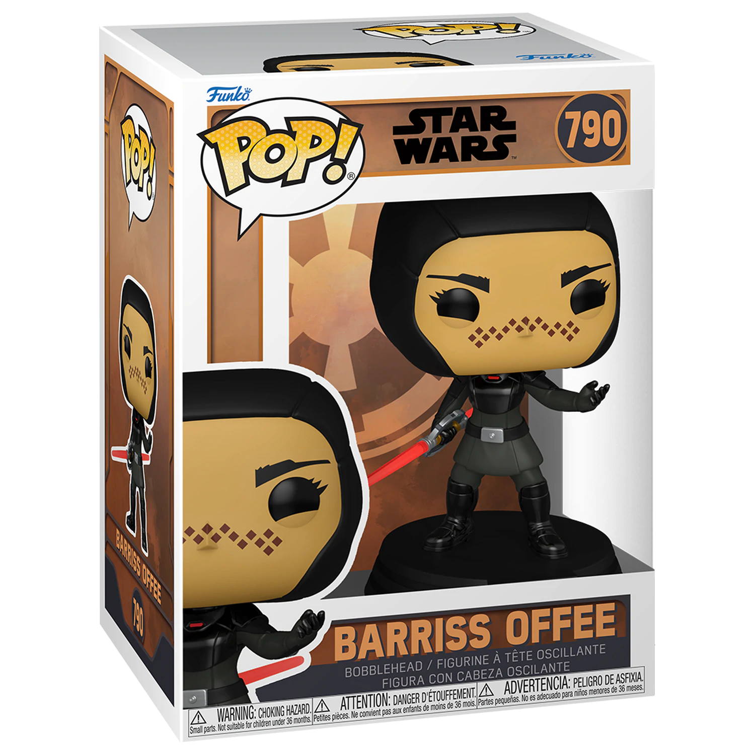 Star Wars: Tales of the Empire Funko POP! Vinyl figura Barriss Offee 9 cm termékfotó