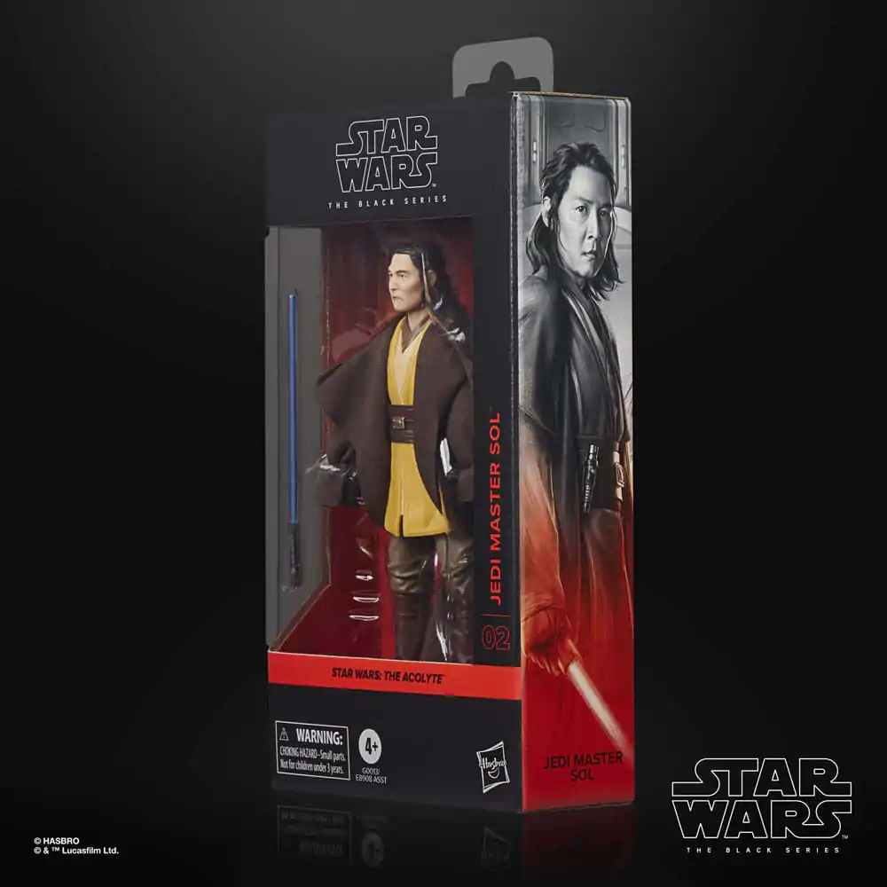 Star Wars: The Acolyte Black Series Jedi Master Sol akciófigura 15 cm termékfotó