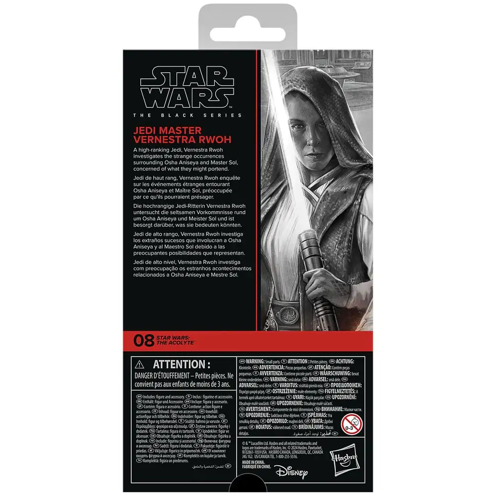 Star Wars The Acolyte Jedi Master Vernestra Rwoh figura 15cm termékfotó